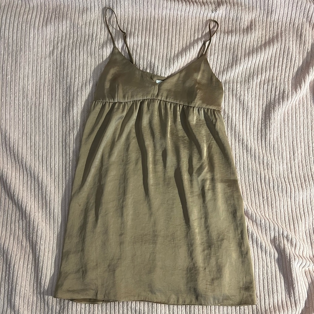 Wilfred gold dress